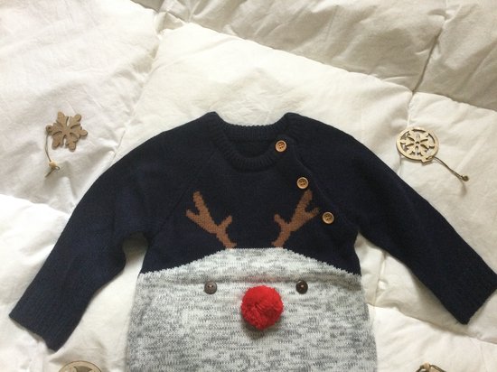 By Vicky boxpak kerstkleding Rudolf maat 80