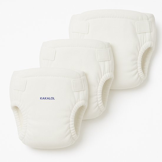 Herbruikbare Luier – Wasbare Stoffen Luier voor Baby’s – Ademend en Lekvrij – Milieuvriendelijk & Verstelbaar – 3 stuks