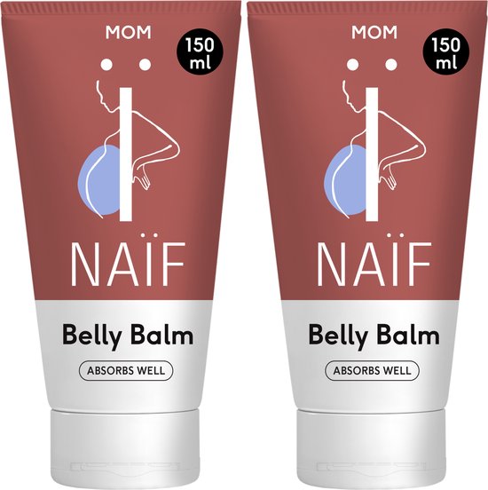 Naïf - Voedende Buikbalsem - Tijdens en na de zwangerschap - 2x 150ml
